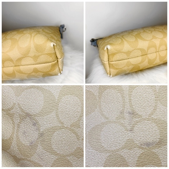 Coach Signature Leather File Bag Crossbody - Picture 6 of 7